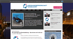Desktop Screenshot of kreishandwerkerschaft-duesseldorf.de